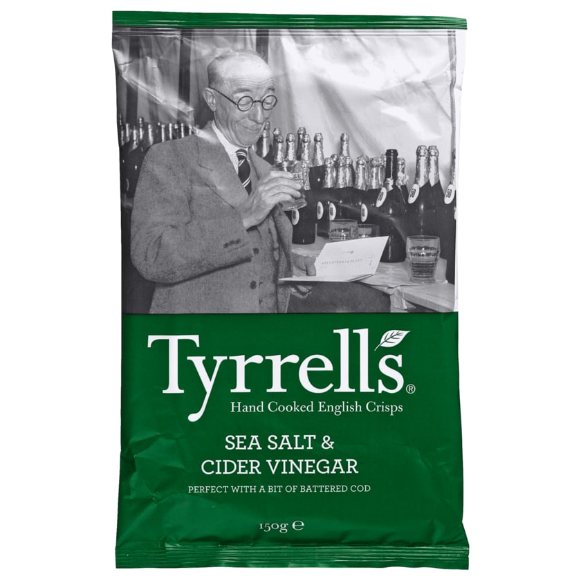 Tyrrell's Sea Salt & Cider Vinegar 150g
